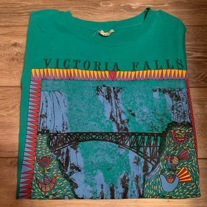 Vintage Mens graphic tee Victoria Falls